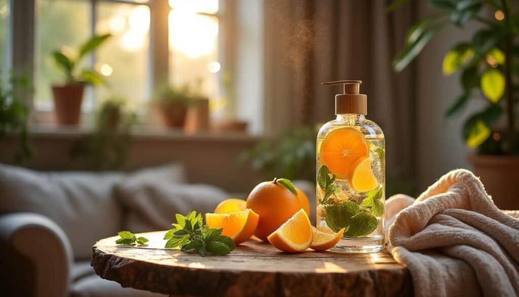 Astuces contre l'air renfermé avec un désodorisant maison