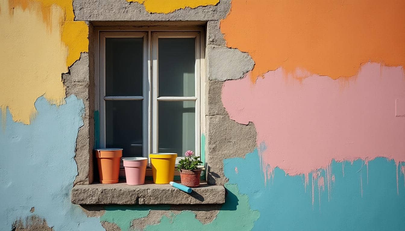 Bien choisir les couleurs adaptées lors d’un ravalement de façade avec peinture