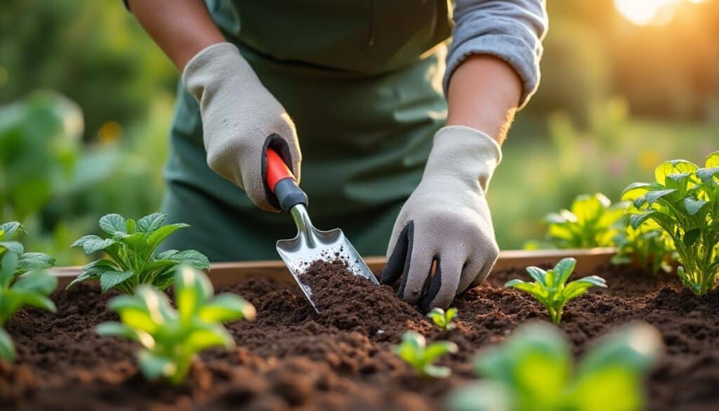 Les gestes pratiques et sécurité à adopter avec un sarcloir au potager