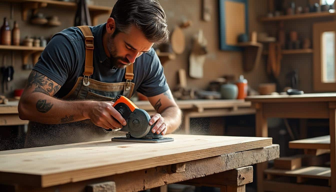 Illustration: Comprendre le fonctionnement et les usages de la scie à onglets