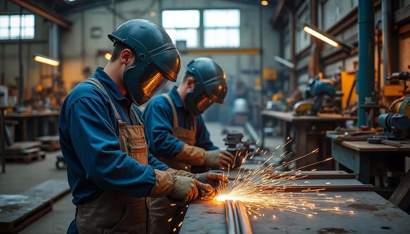 Illustration: Les différents types de scies à ruban pour métaux et leurs usages