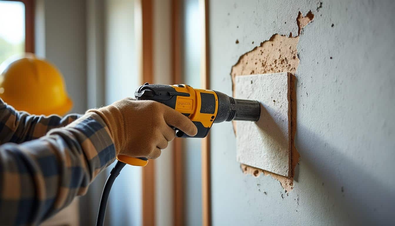 Assurer la sécurité lors des travaux de placo à la maison avec un tournevis