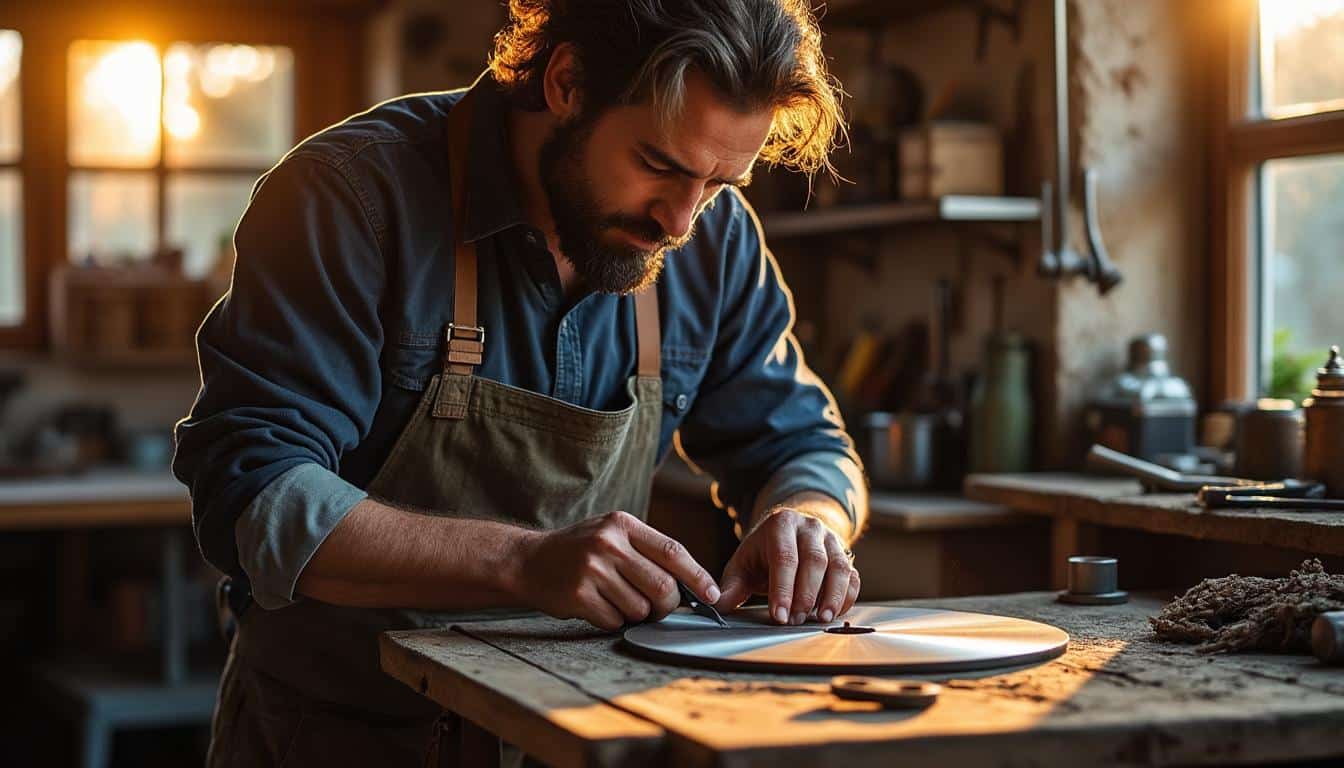 Illustration: Comprendre le rôle et les spécificités du disque métal pour scie circulaire