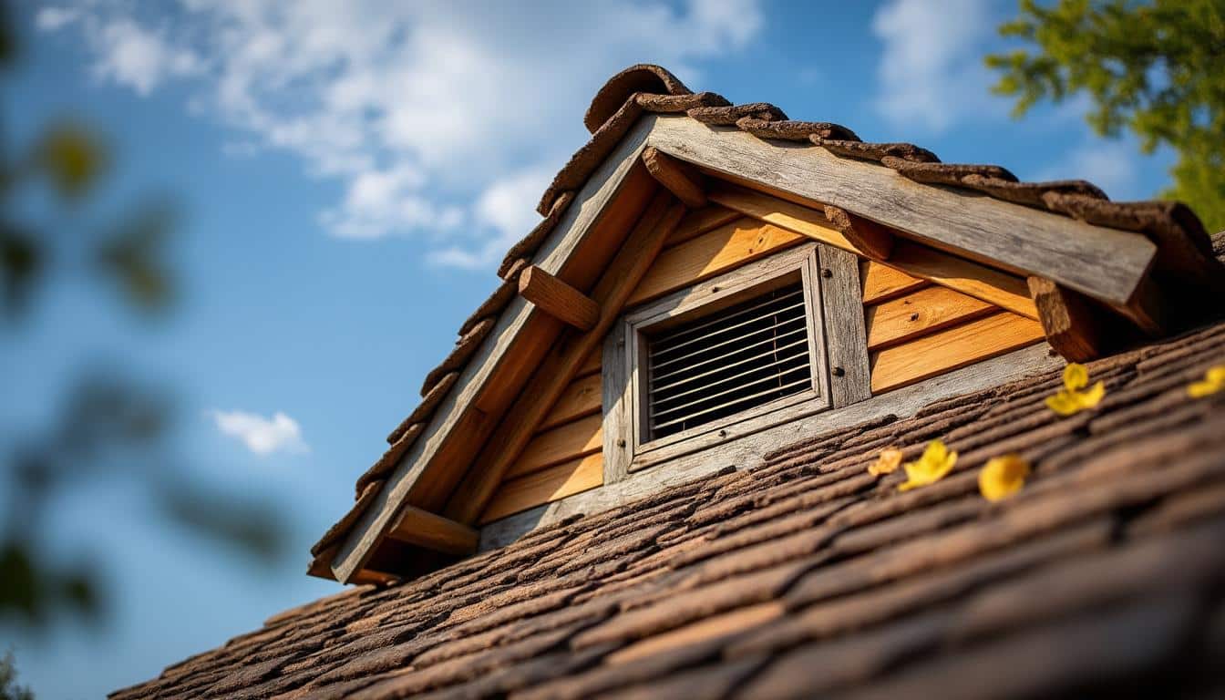 Illustration: Comprendre le rôle essentiel de la grille de ventilation sous la toiture
