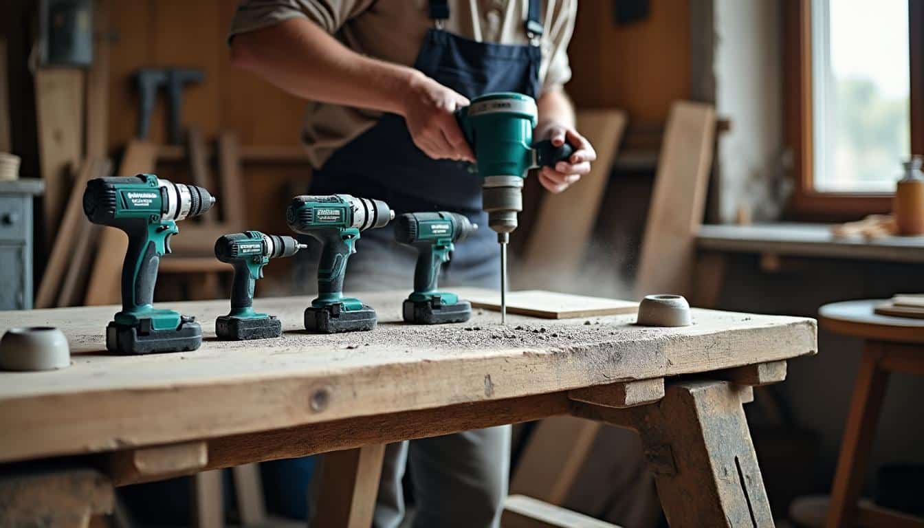 Illustration: Les différents types de perceuses adaptées au béton et leurs mécanismes