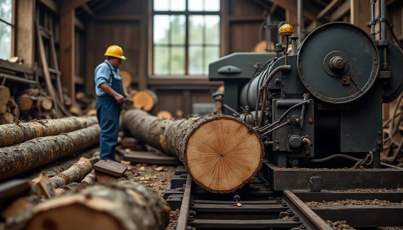 Illustration: Comprendre ce qu’est une scie à grumes et ses usages principaux