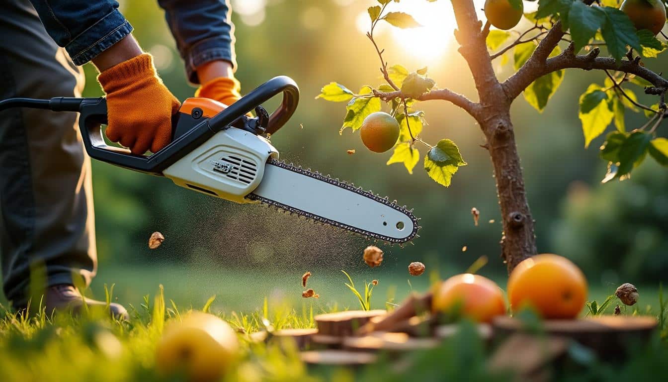 Scie électrique Stihl : autonomie et performance pour votre jardin