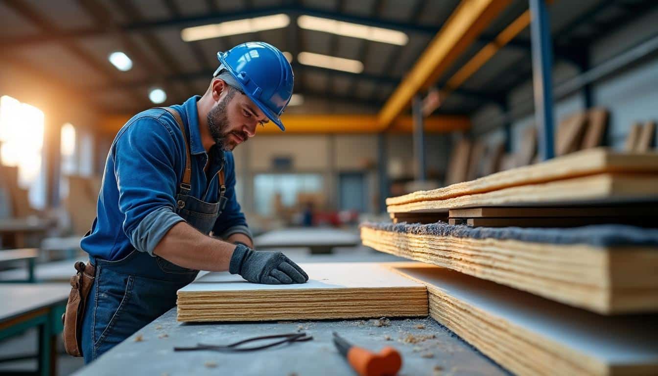 Illustration: Comprendre le panneau sandwich pour la toiture : composition et spécificités