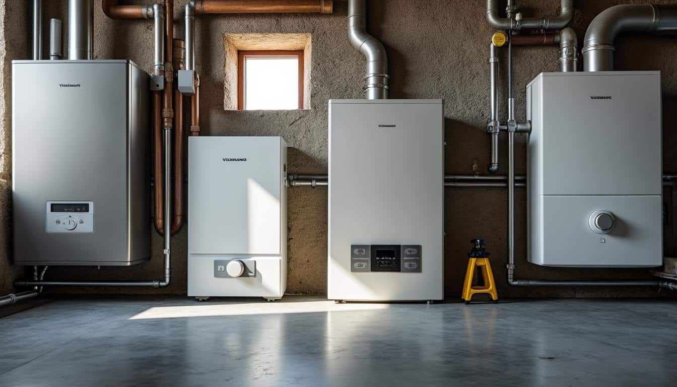 Illustration: Découvrir les chaudières gaz à condensation posées au sol : modèles et marques phares