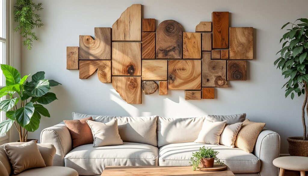Décoration murale en bois flotté : charme naturel et authenticité