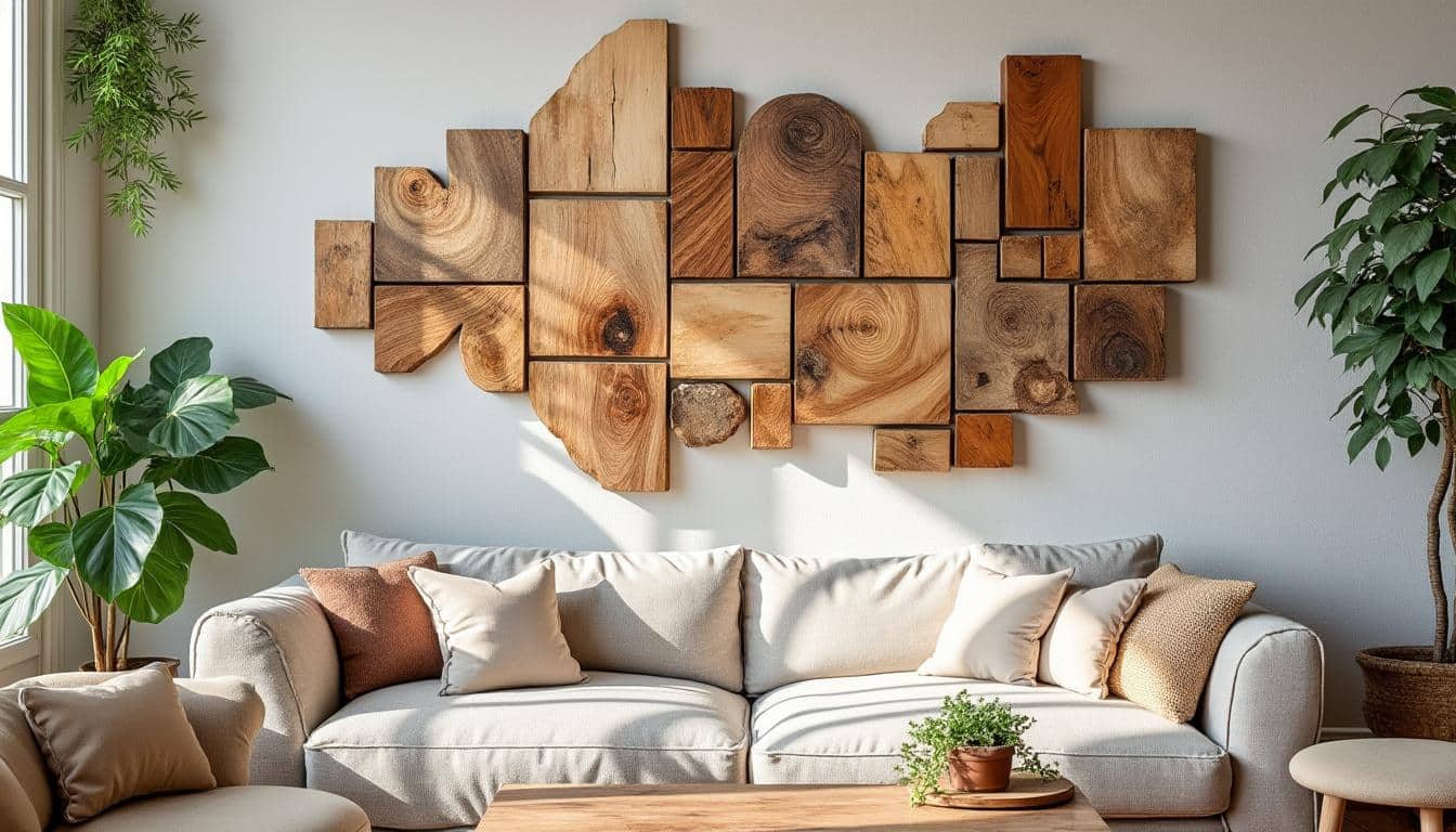 Décoration murale en bois flotté : charme naturel et authenticité