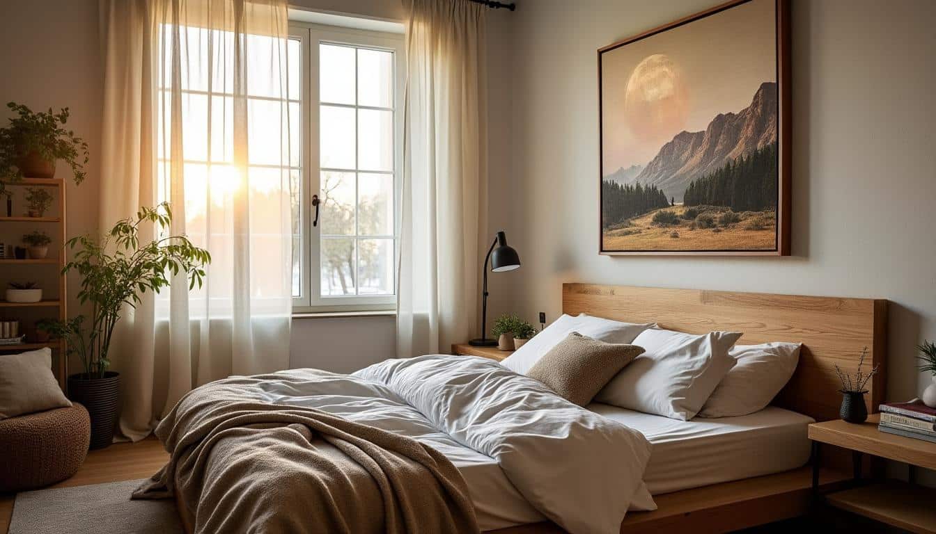 Illustration: Comprendre l’importance d’habiller le mur au-dessus de la tête de lit