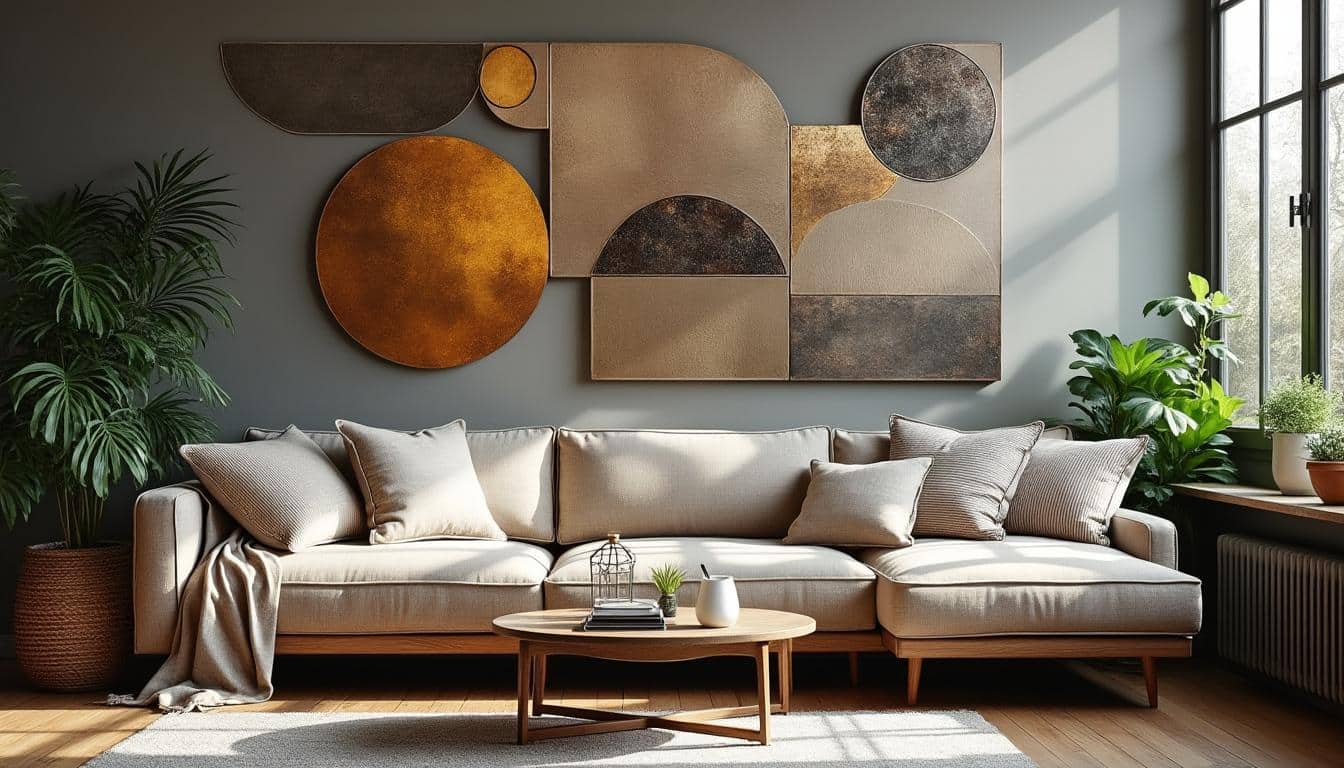 Décorations murales en métal : élégance et durabilité pour votre intérieur