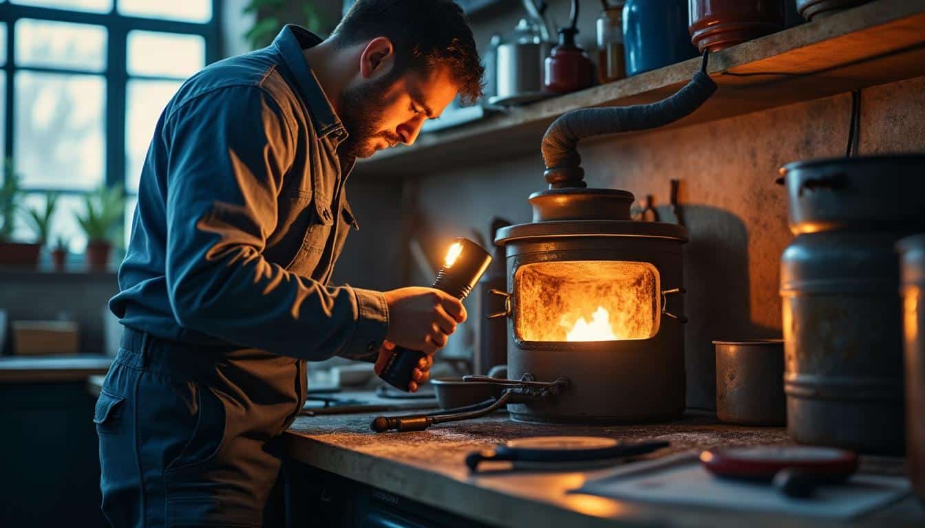Illustration: Comprendre le rôle de la sonde d’ionisation dans la chaudière