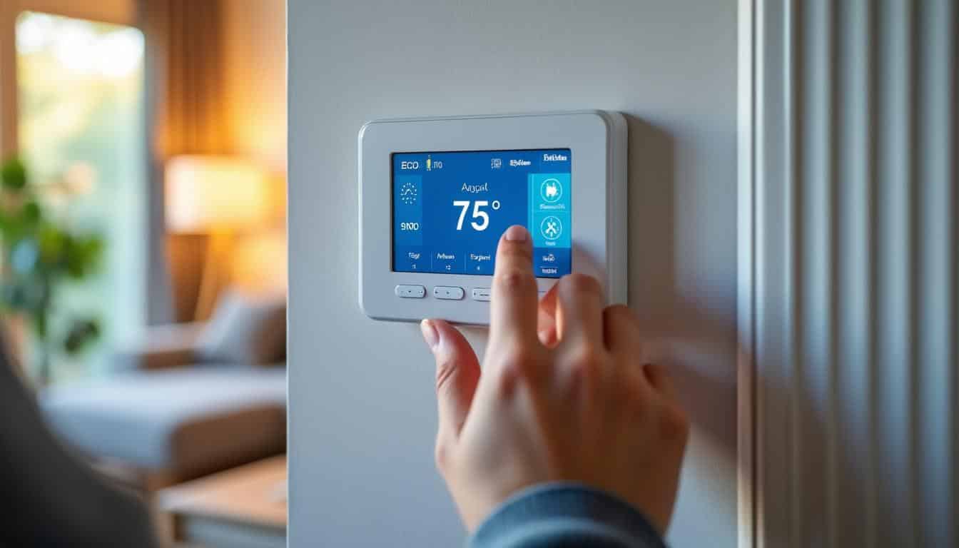 Illustration: Comprendre les symboles courants du thermostat pour radiateur électrique