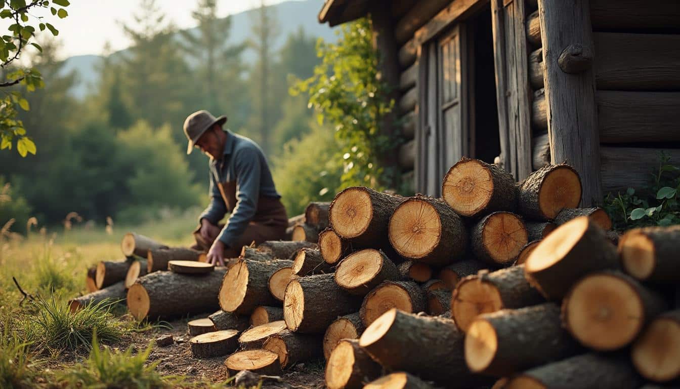 Bois de saule pour chauffage : avantages et conseils d’utilisation