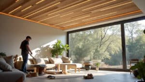 Plafonnier pour plafond en pente : guide d’éclairage et installation