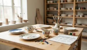Inspiration pour peindre sur céramique avec style